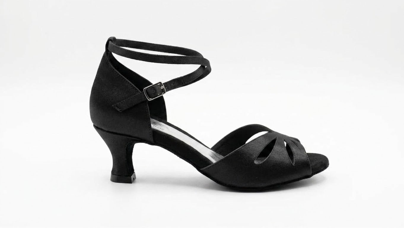 Angela black satin 70R (L2SS)