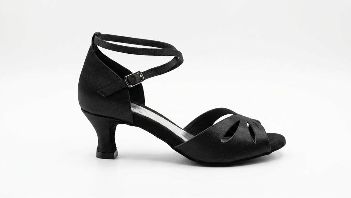 Angela black satin 70R (L2SS)