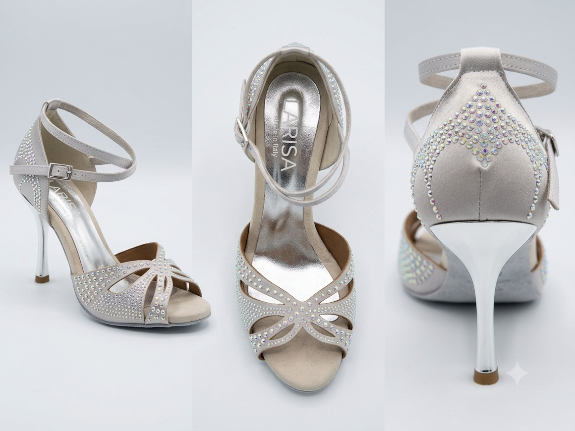 Angela Silver satin 90S (L2)