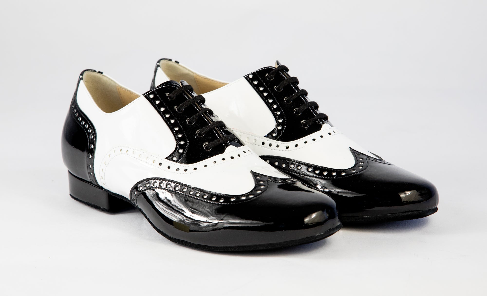 Franklin Black white Patent (811)-VERNICE NB