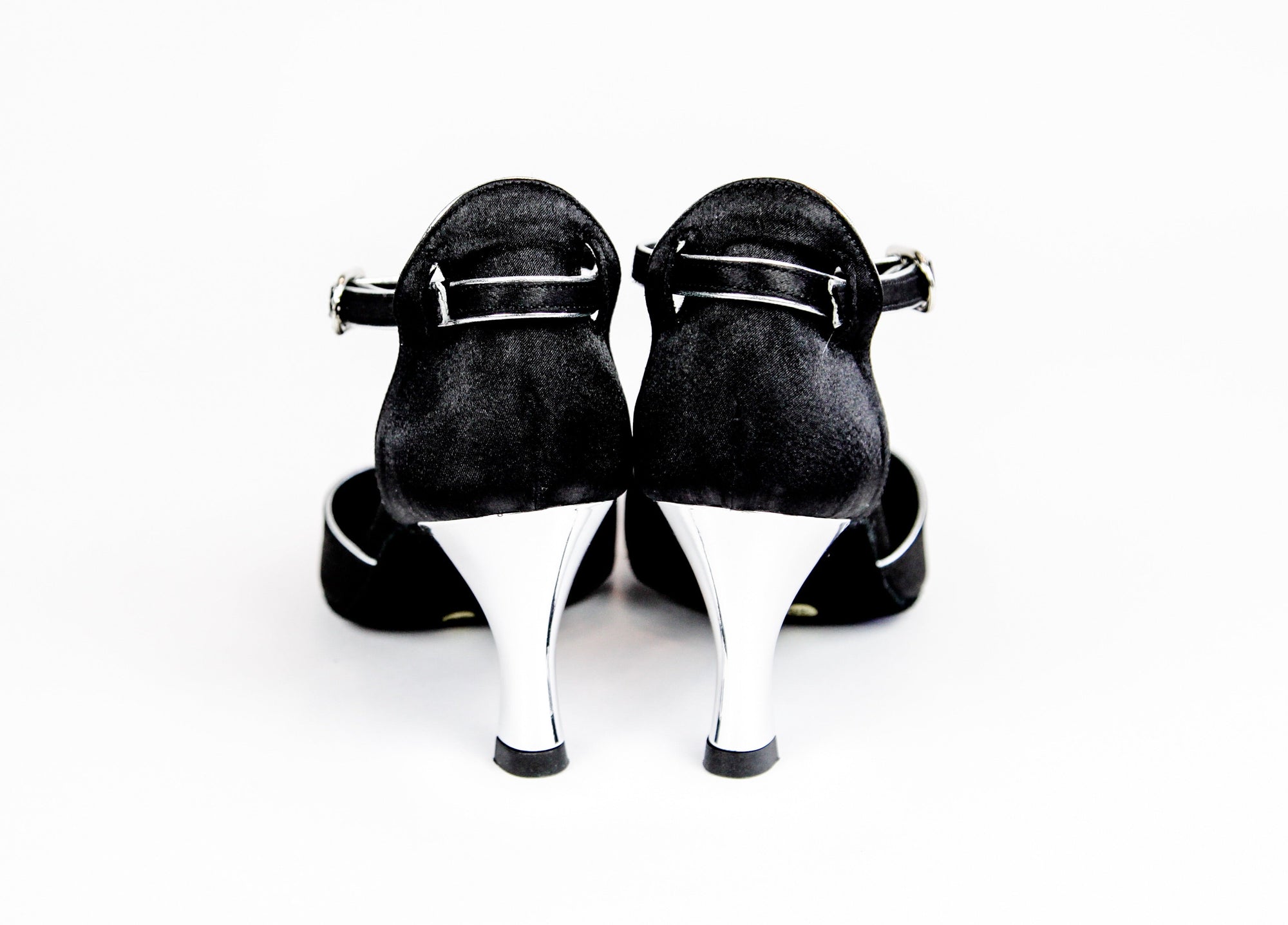 Marlene Raso Nero 50R (401) dance sandal, shown in 70mm heel (view 3)