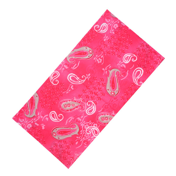 Bandana mask Pink Paisley