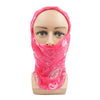 Bandana mask Pink Paisley