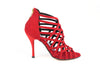 Beyonce Red Suede 100mm (780)