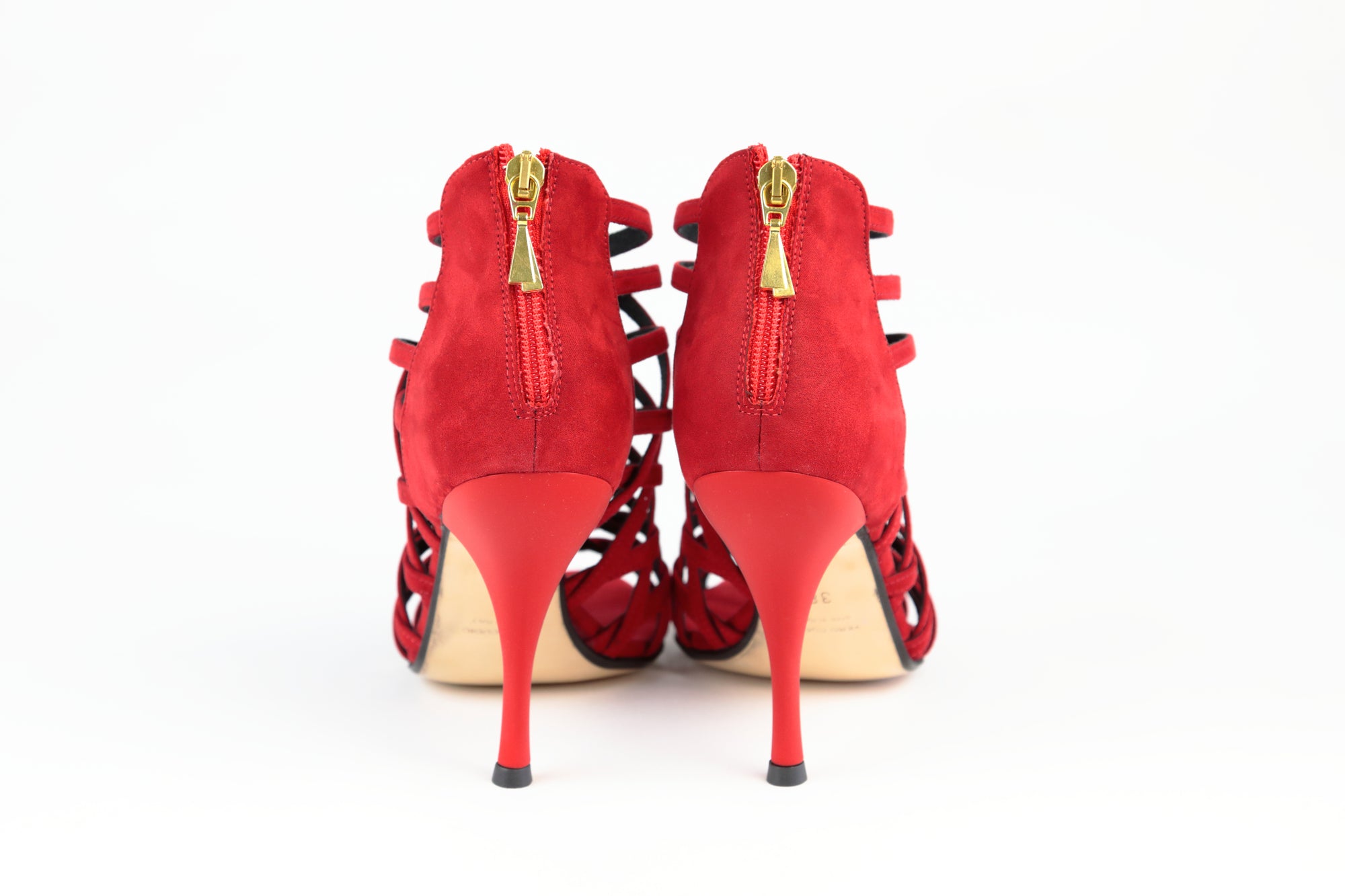 Beyonce Red Suede 85mm (780)