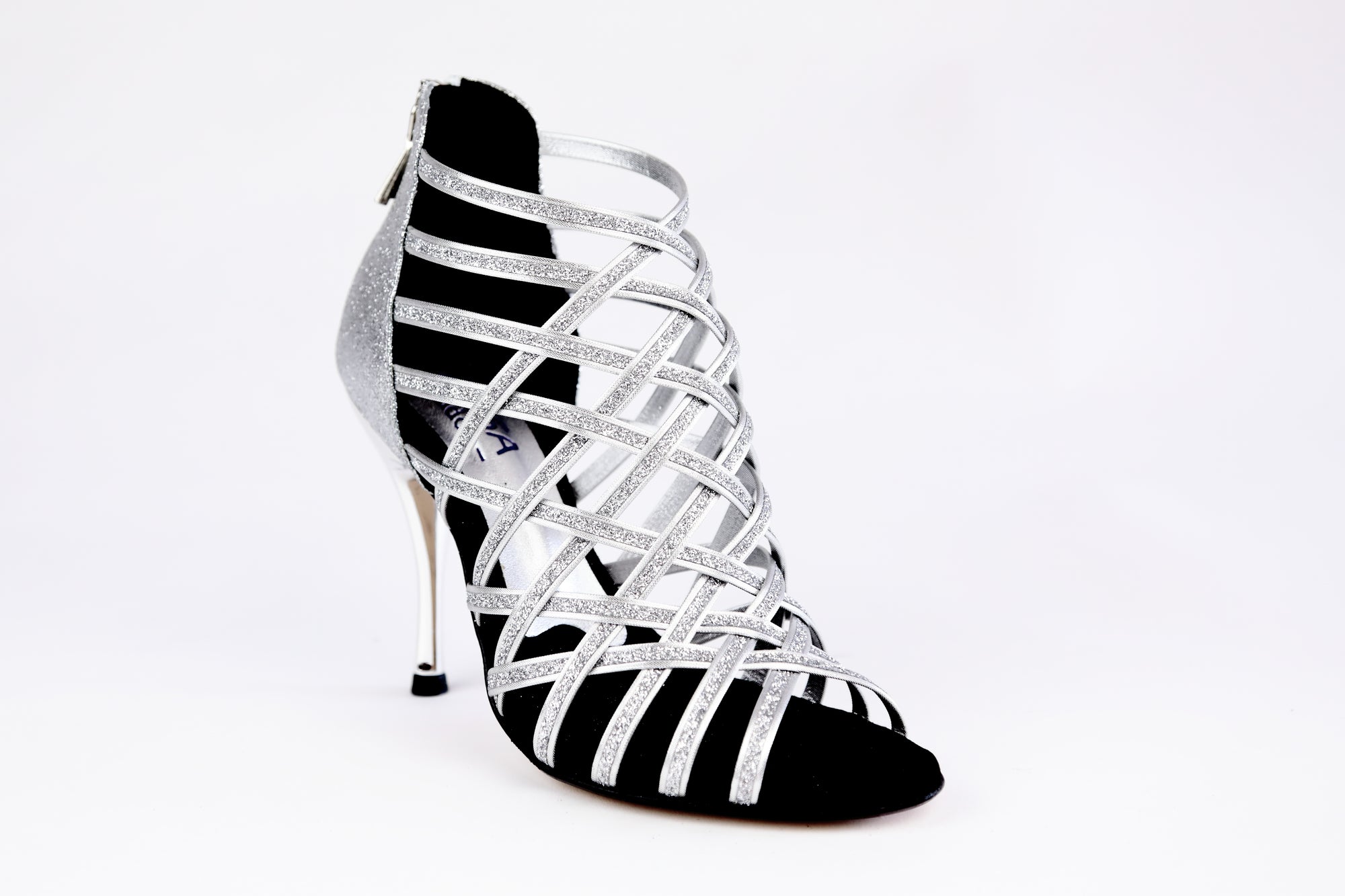 Beyonce Silver Glitter 100mm (780)