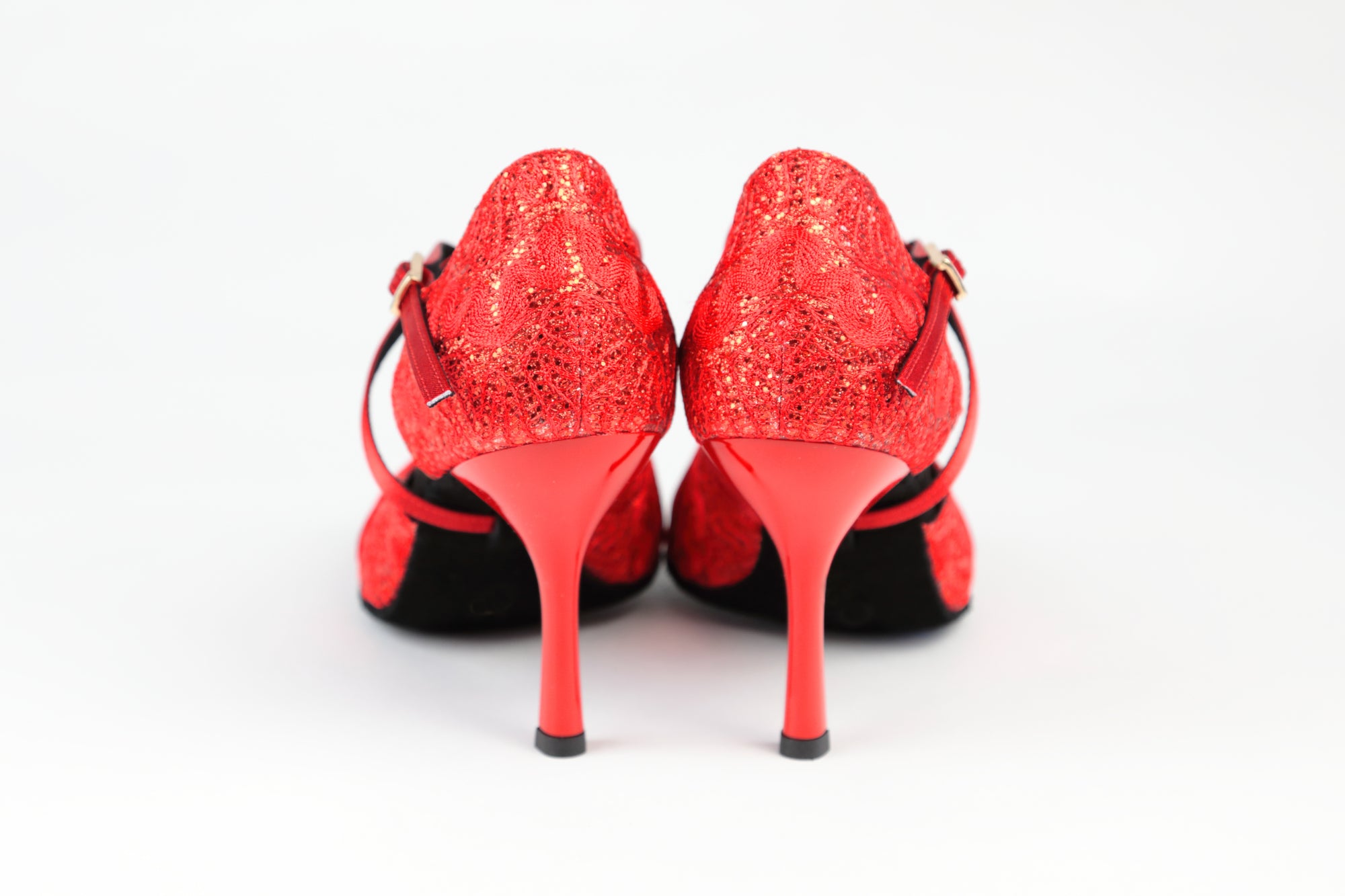 Claire Red Lace 100mm (698)
