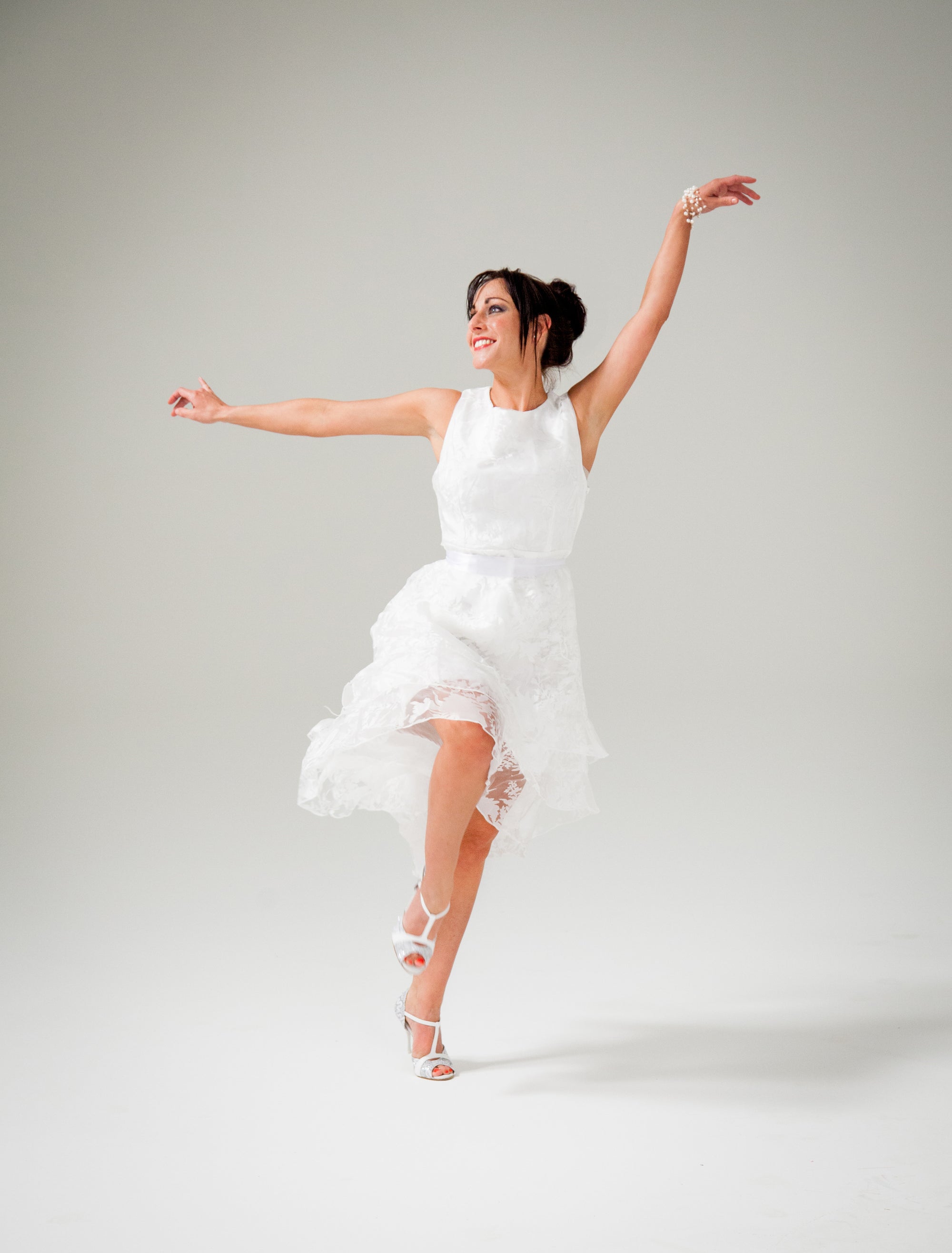 Claire White Lace 100mm (698)