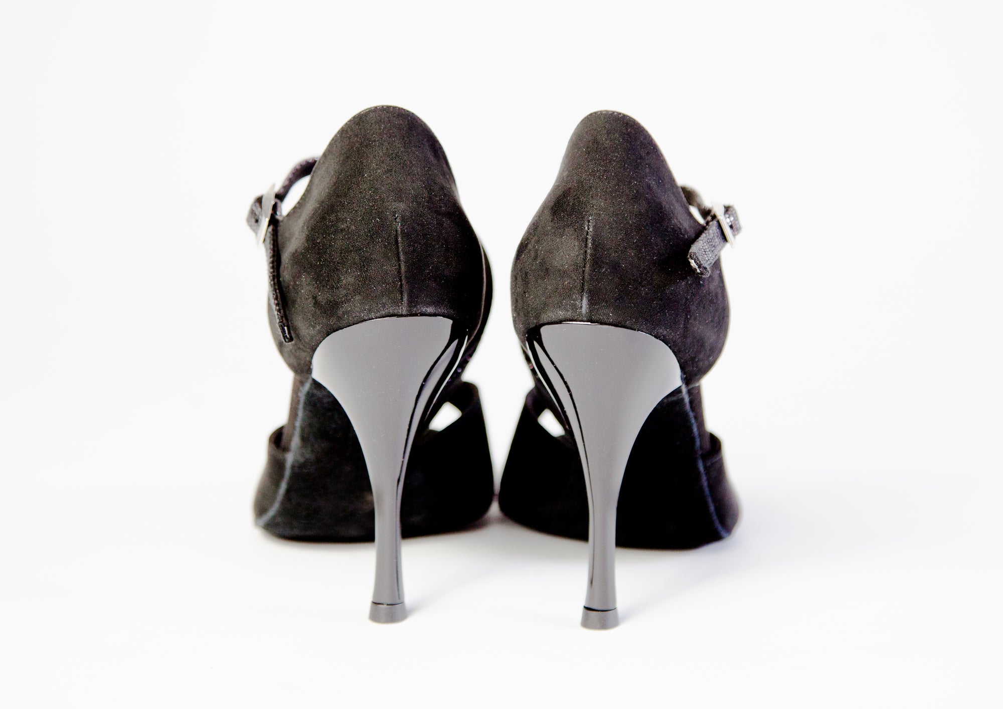 Lola Camoscio Nero 100mm (603)