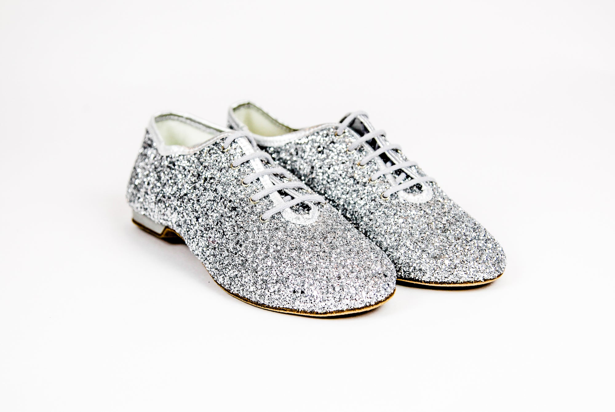 Silver glitter jazz on sale shoes