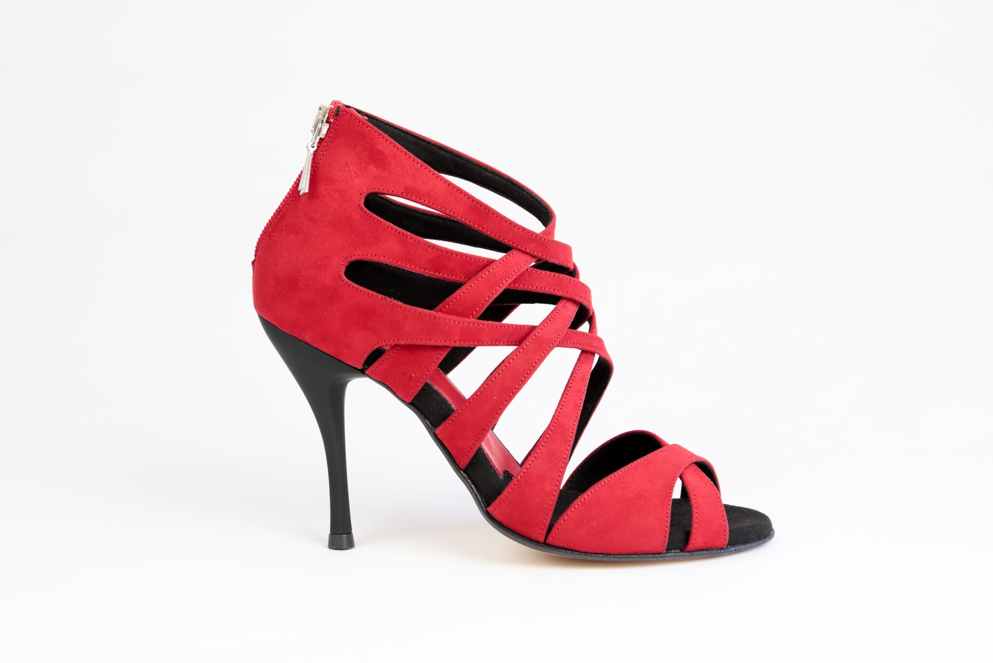 Jenni Red Suede 100 mm (781)