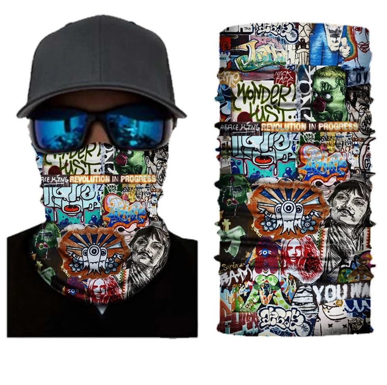 Bandana mask Graffiti