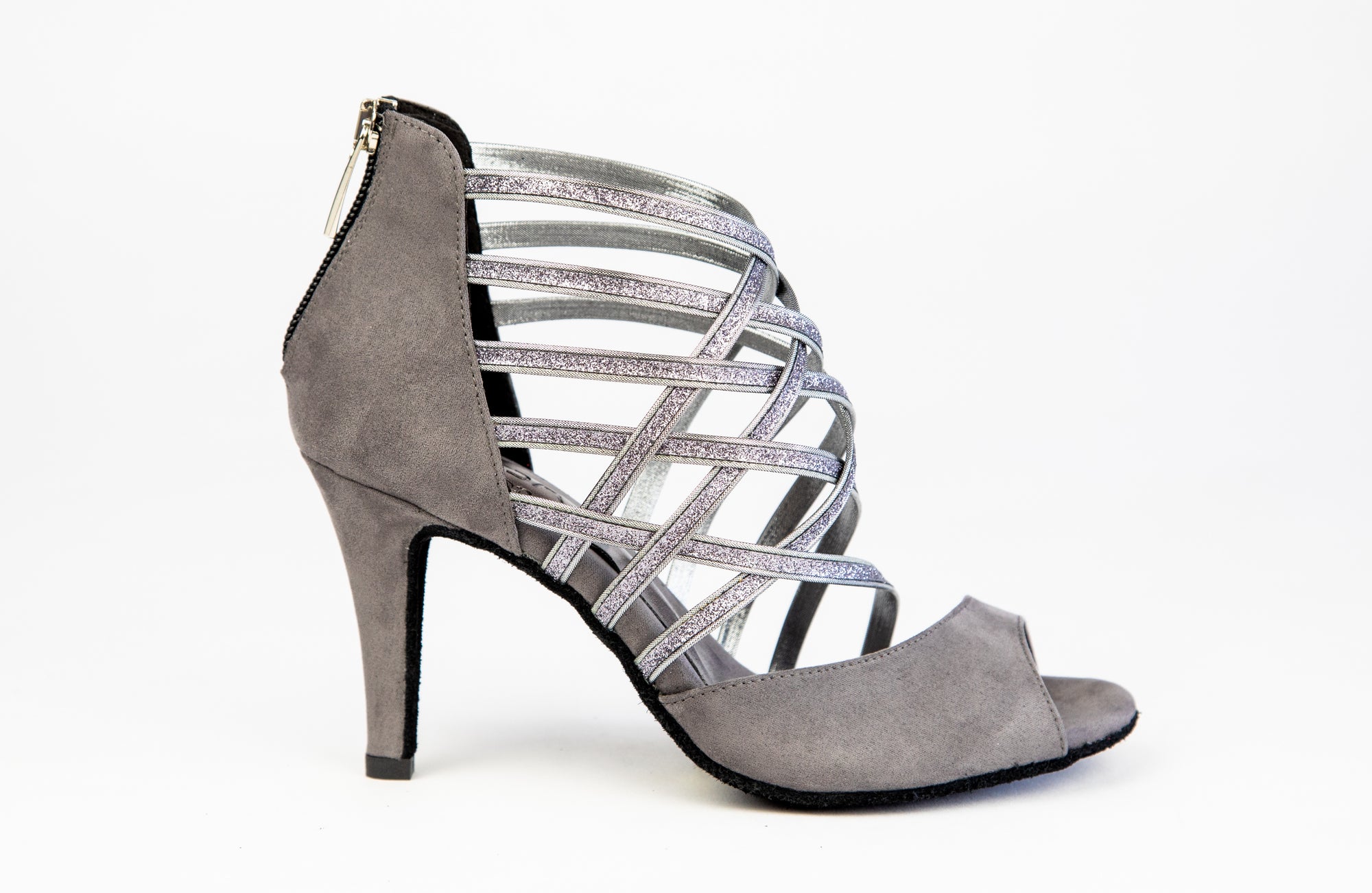 KRISZTINA CAMOSCIO GRIGIO 85MM (786)