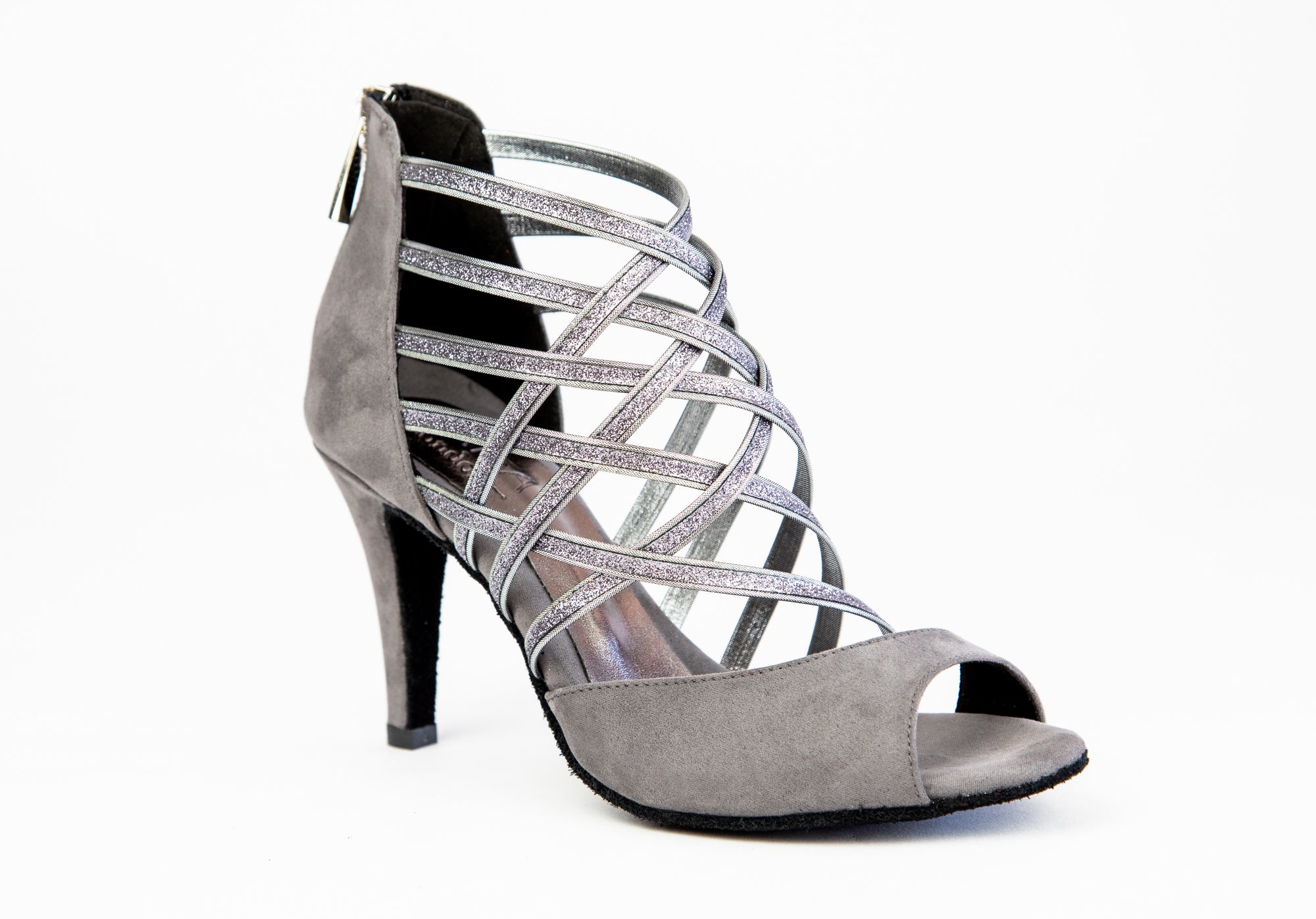 KRISZTINA CAMOSCIO GRIGIO 85MM (786)