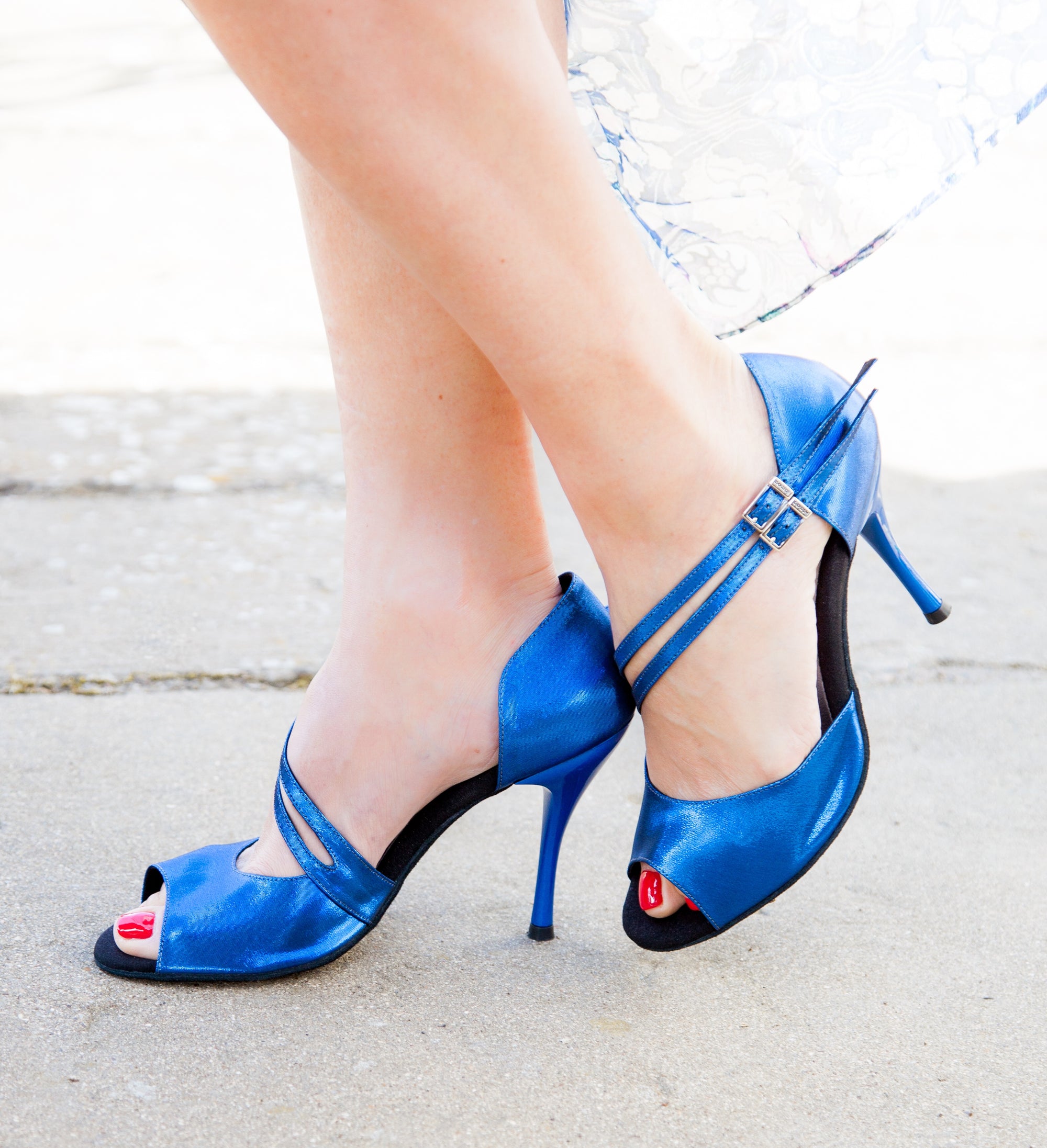 Sophie Lurex Blu 70mm (733)