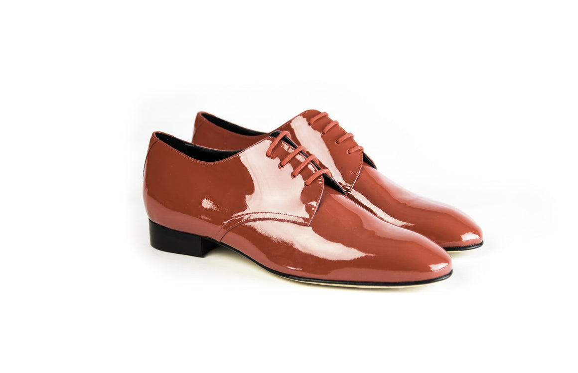 Il Rosso 2 - Red Bottom Sole Leather Oxford Dress Shoes Black / 38